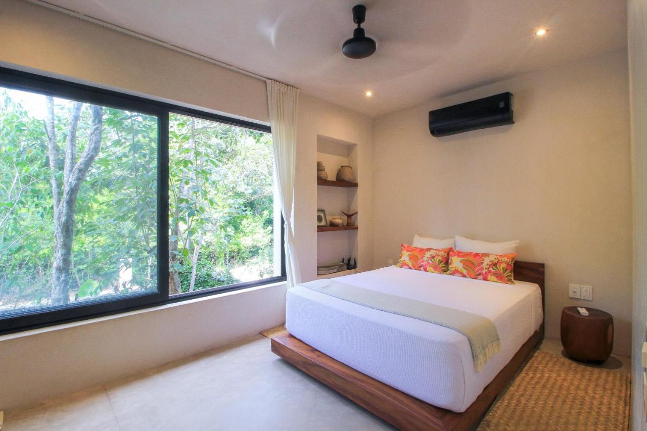 Elegant Boho Style Villa Jungle Views In Rooftop Deck & Outstanding Raw Pool In Holistika Tulum Exterior photo