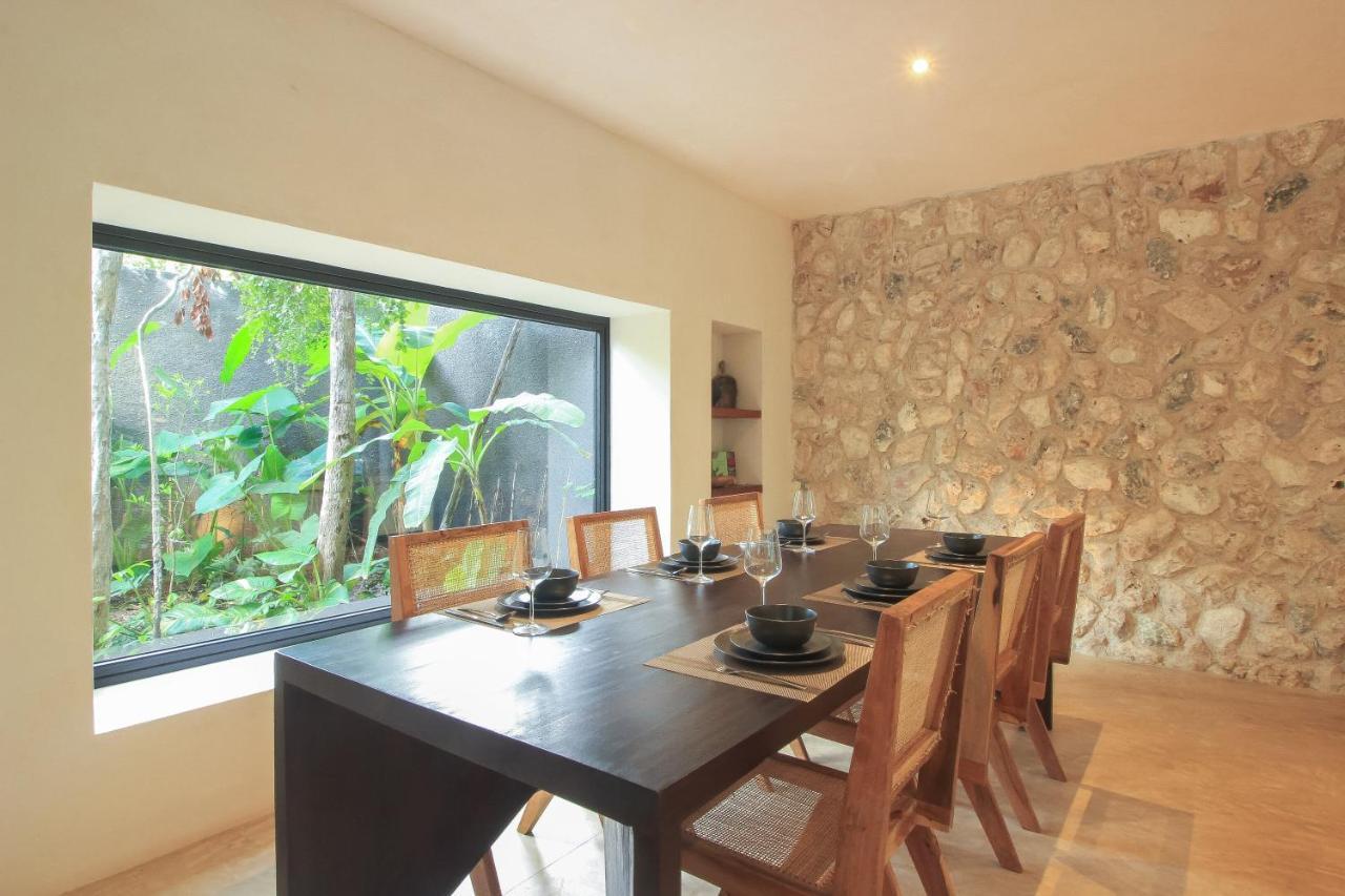 Elegant Boho Style Villa Jungle Views In Rooftop Deck & Outstanding Raw Pool In Holistika Tulum Exterior photo