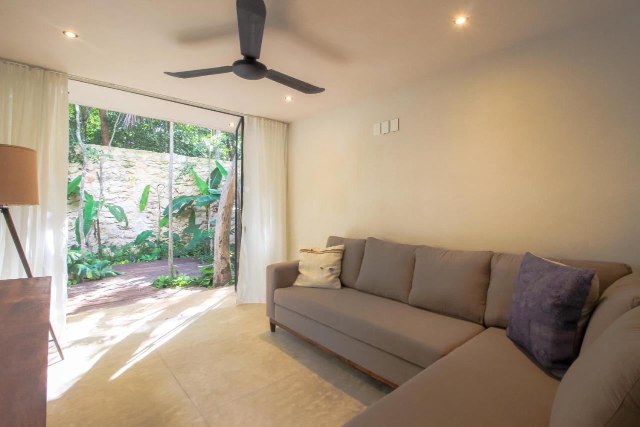 Elegant Boho Style Villa Jungle Views In Rooftop Deck & Outstanding Raw Pool In Holistika Tulum Exterior photo